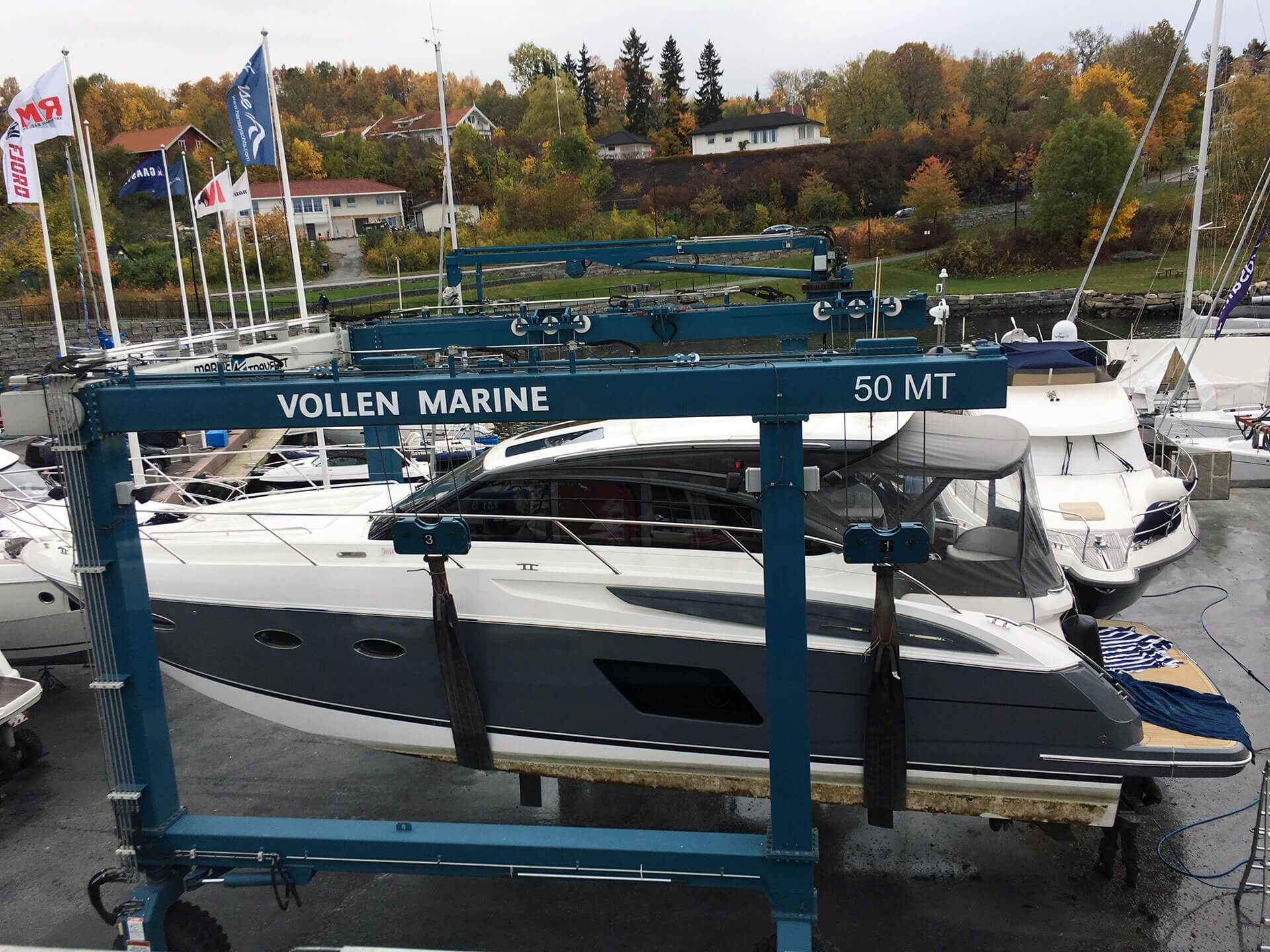 VOLLEN MARINA, OSLO, NORWAY | Princess Yachts Sweden Denmark Norway
